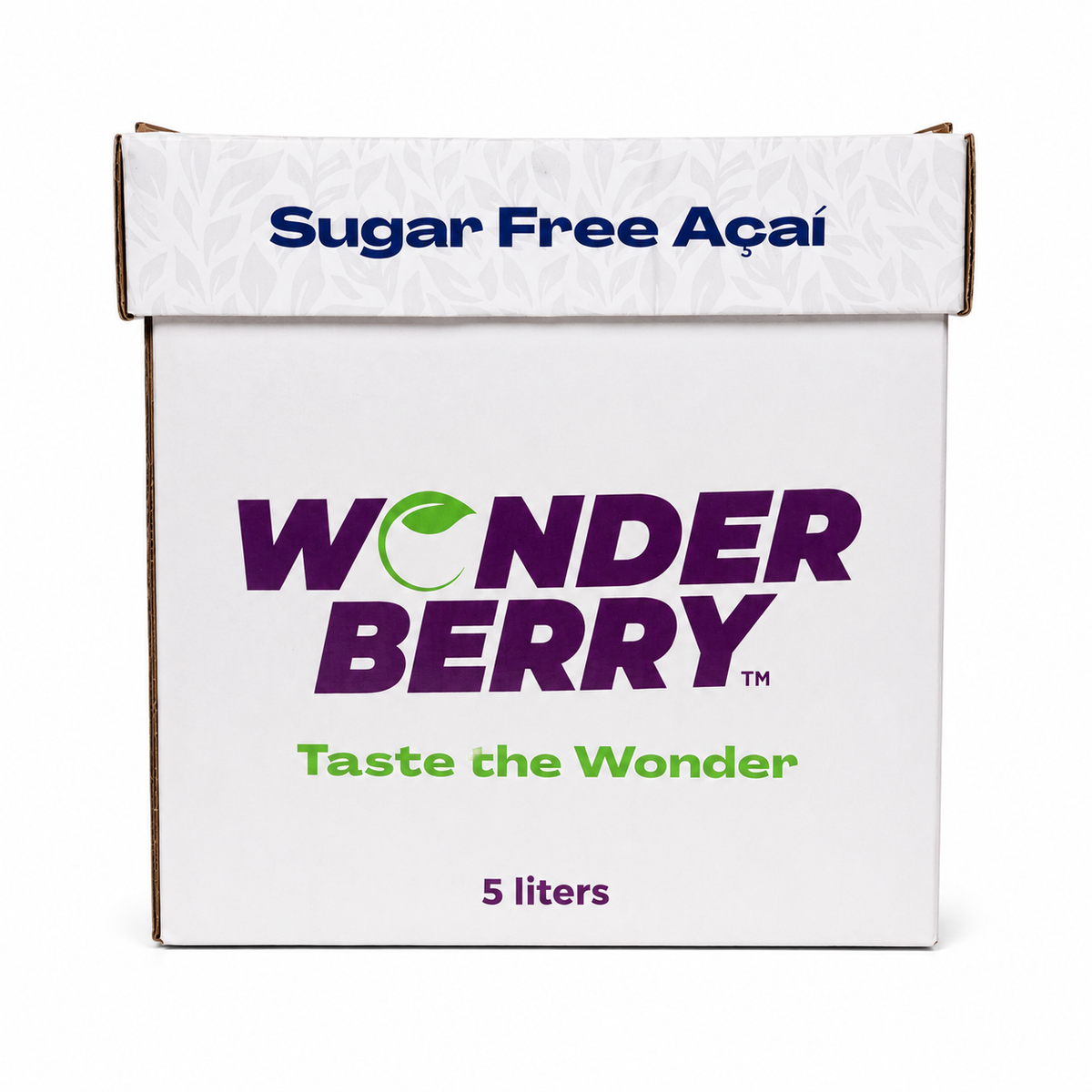 Wonderberry Sugar Free Açaí 5L – caixa frontal