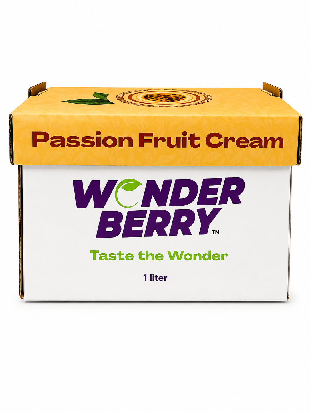 Passion Fruit Cream – 1 L | Wonderberry